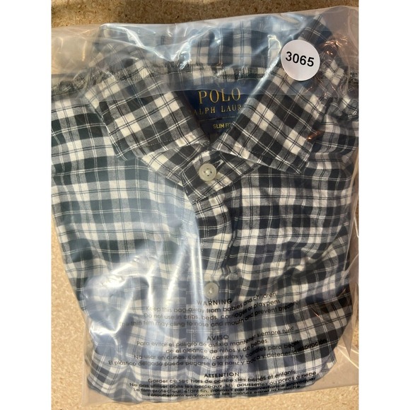RALPH LAUREN Shirt Men's Large Tattersall Plaid Preppy Long Sleeve Button Down‎ - Picture 16 of 16